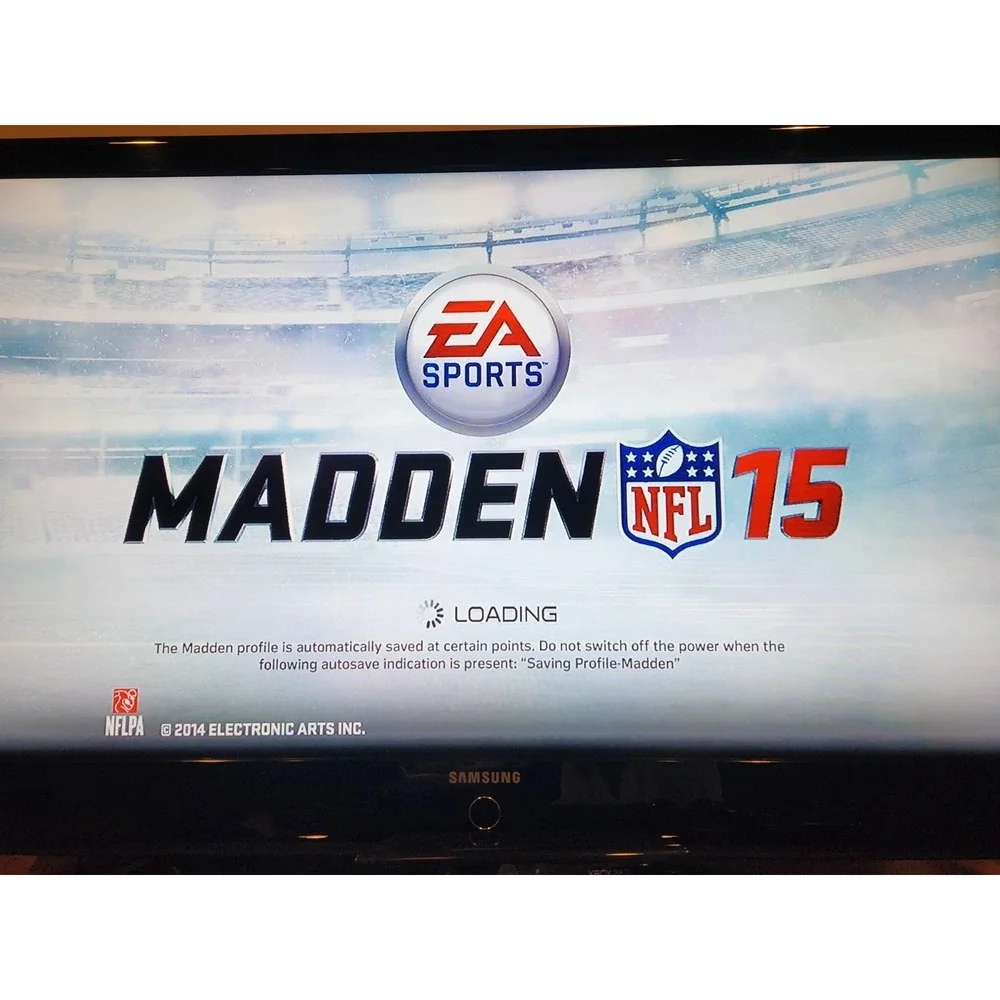 NFL Madden 11 & Madden 15 Playstation3 PS3 11- Manual Tested VGC